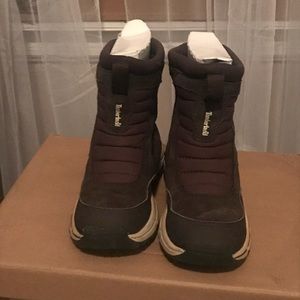 Timberland - Boys suede snow boots